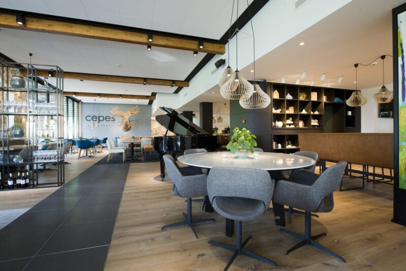 Interieurontwerp restaurant Cepes binnen Hotel de Sterrenberg