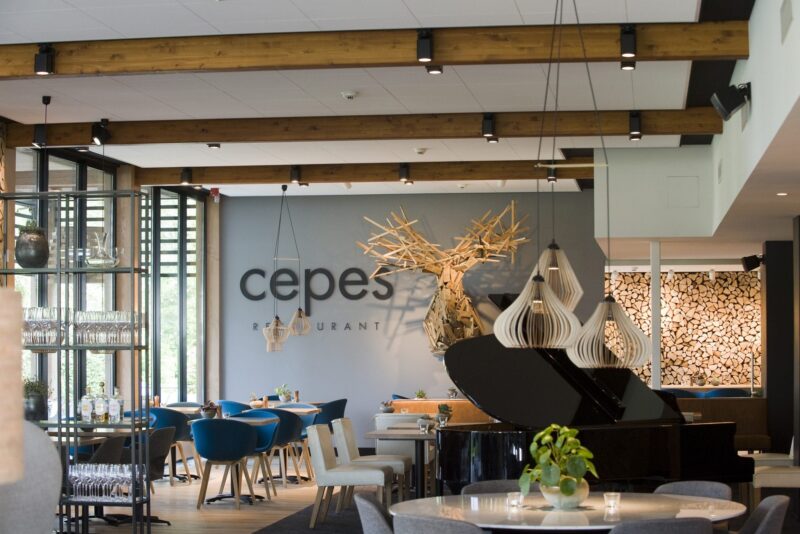Interieurontwerp restaurant Cepes binnen Hotel de Sterrenberg