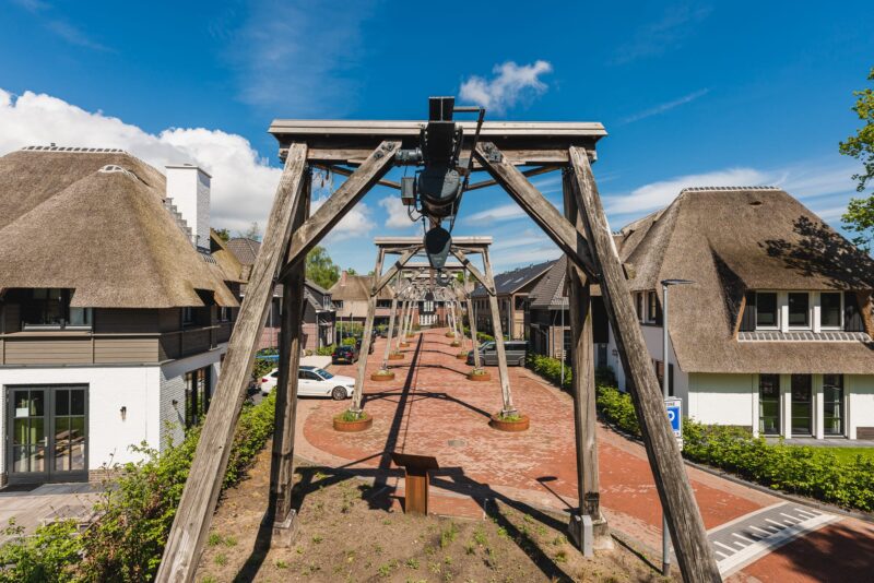 Kraanbaan in De Houtzagerij in Laren