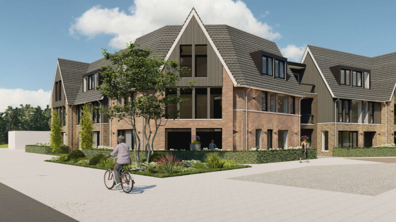 Vooraanzicht Schorfhaer Residence in Losser