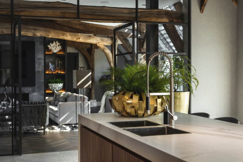 Schuurwoning interieur