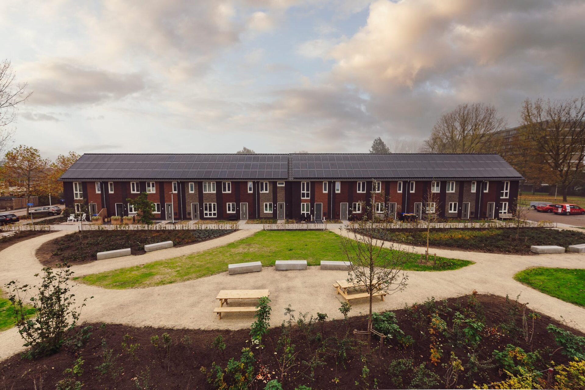 Rijwoningen NOM-woningen-Meppel-Broeklanden-overzicht