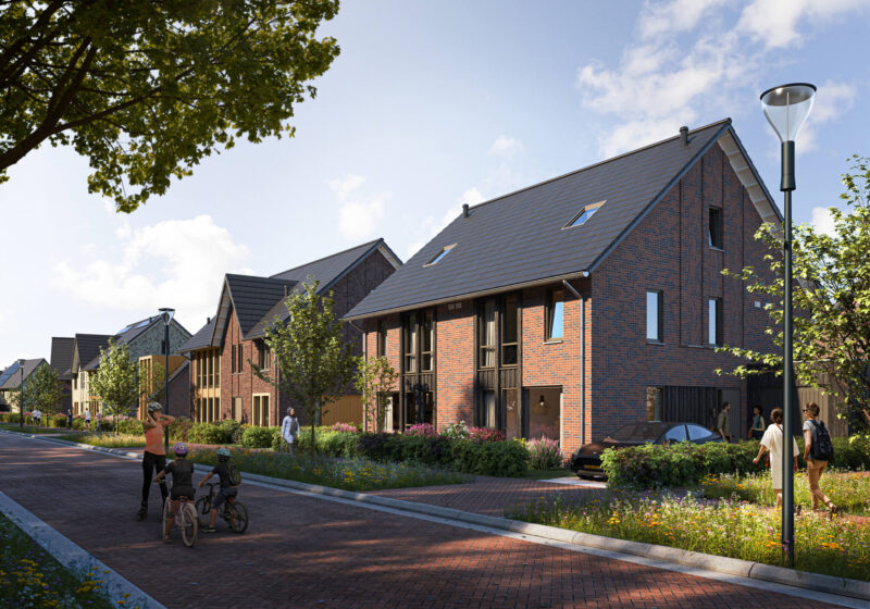 Sfeerbeeld woonwijk Rijndael Buitenplaats