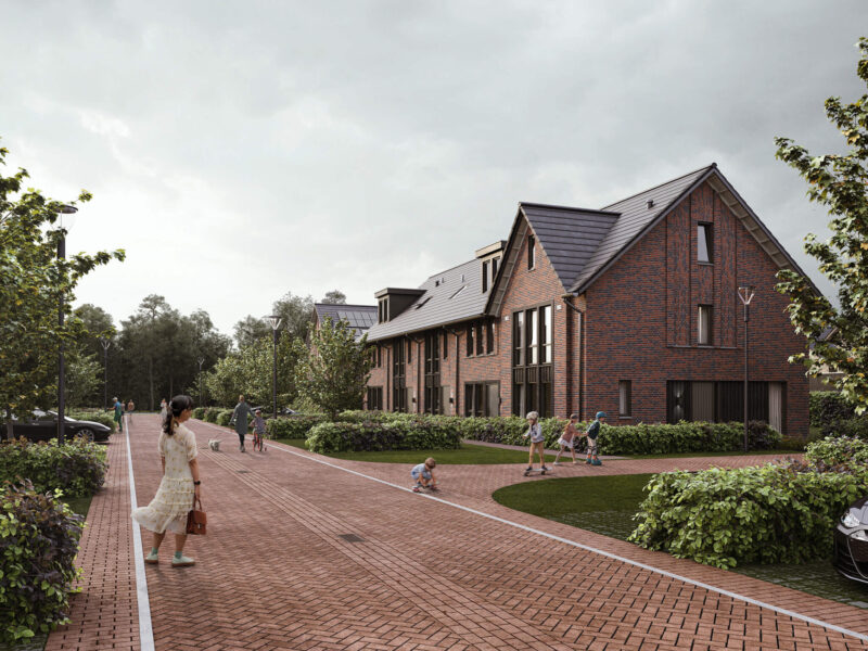 Sfeerbeeld woonwijk Rijndael Buitenplaats
