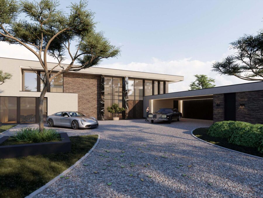 Dubai-stijl villa: luxe en expressiviteit