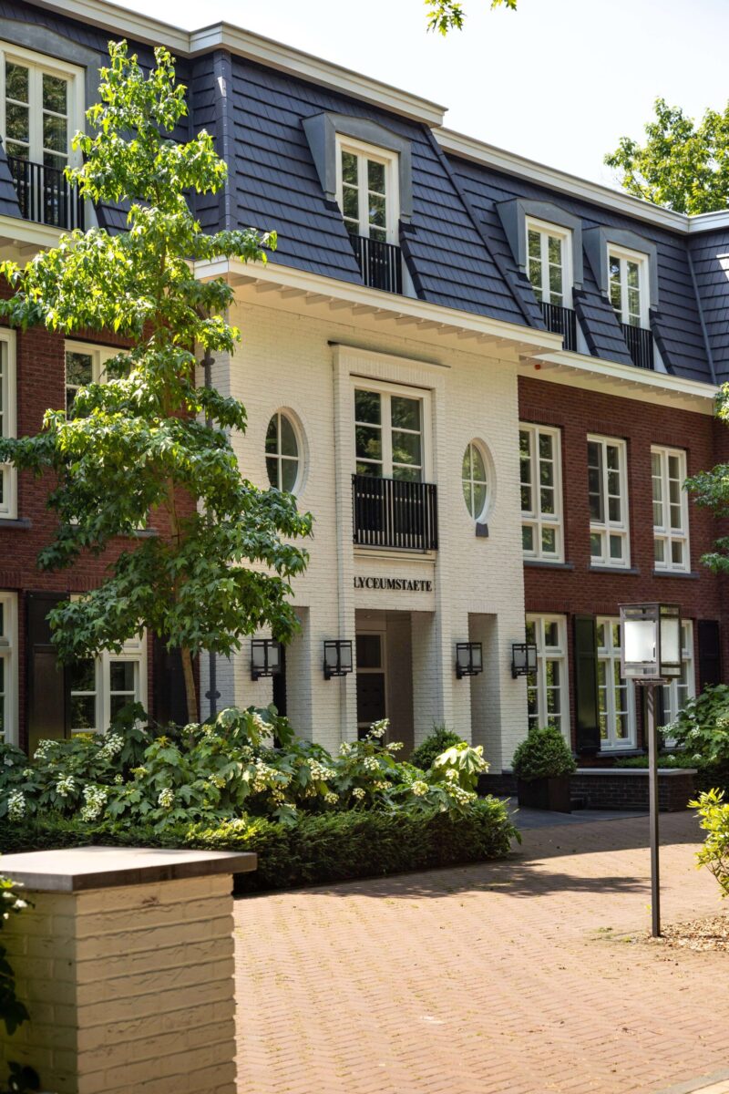 Lyceumstaete ontworpen door EVE Architecten