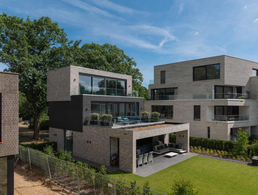 Moderne villa als onderdeel van De Amerberg