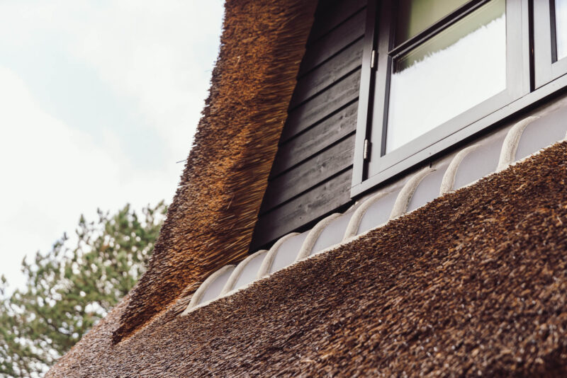 Rietgedekte-villa-in-het-bos-dak-detailering
