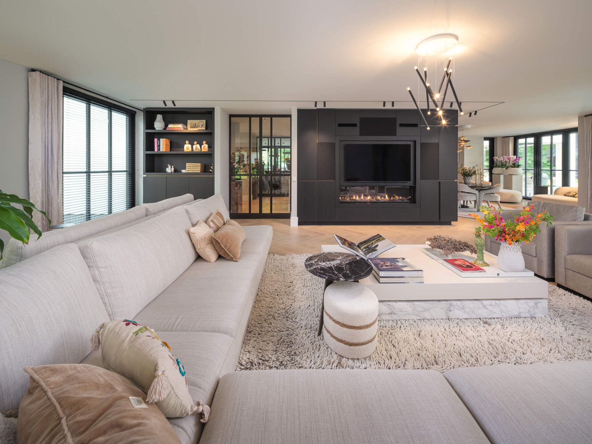 Maatwerk interieur door EVE Architecten - Woonkamer