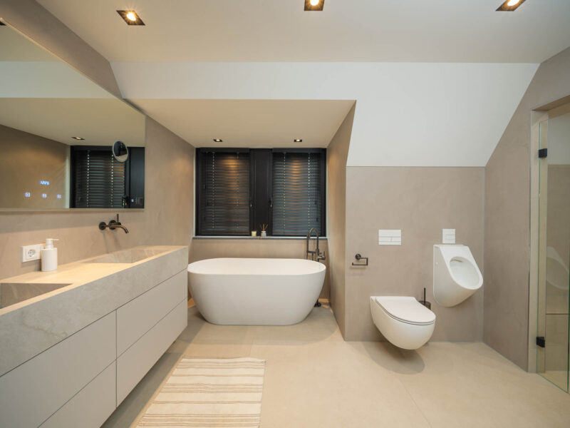 Maatwerk interieur door EVE Architecten - Badkamer