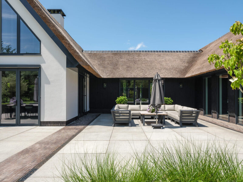 Levensloopbestendige woning ontworpen door EVE Architecten - Achterkant zitgedeelte