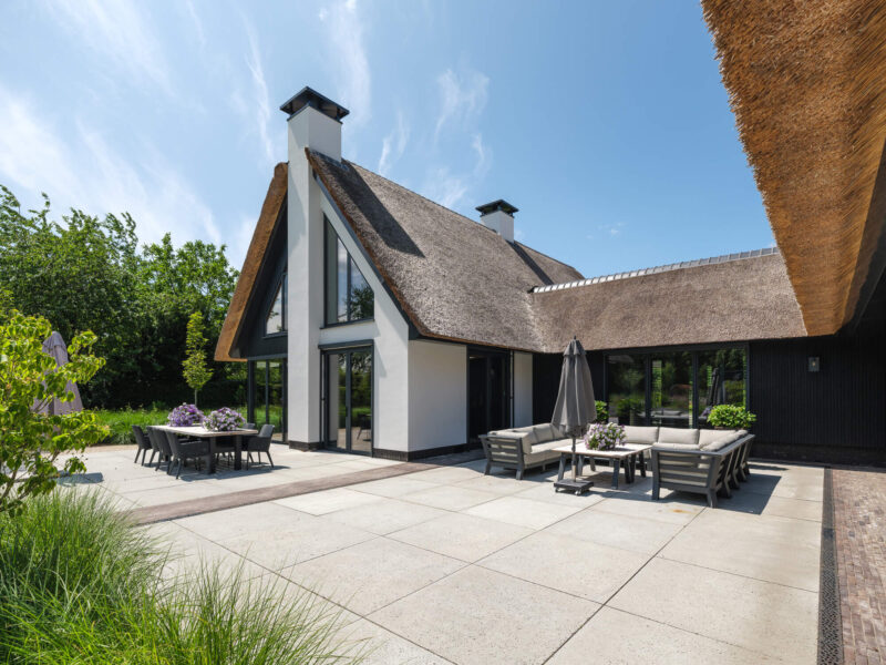 Levensloopbestendige woning ontworpen door EVE Architecten - Achterkant zitgedeelte