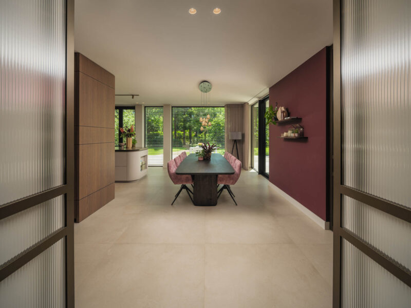 Luxe interieur ontworpen door EVE Architecten - Eetkamer