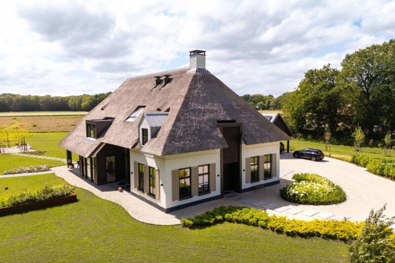 Woonboerderij ontworpen door EVE Architecten - voorzijde