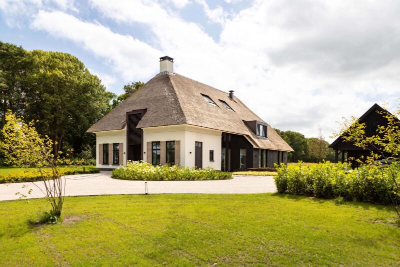 Woonboerderij ontworpen door EVE Architecten - voorzijde